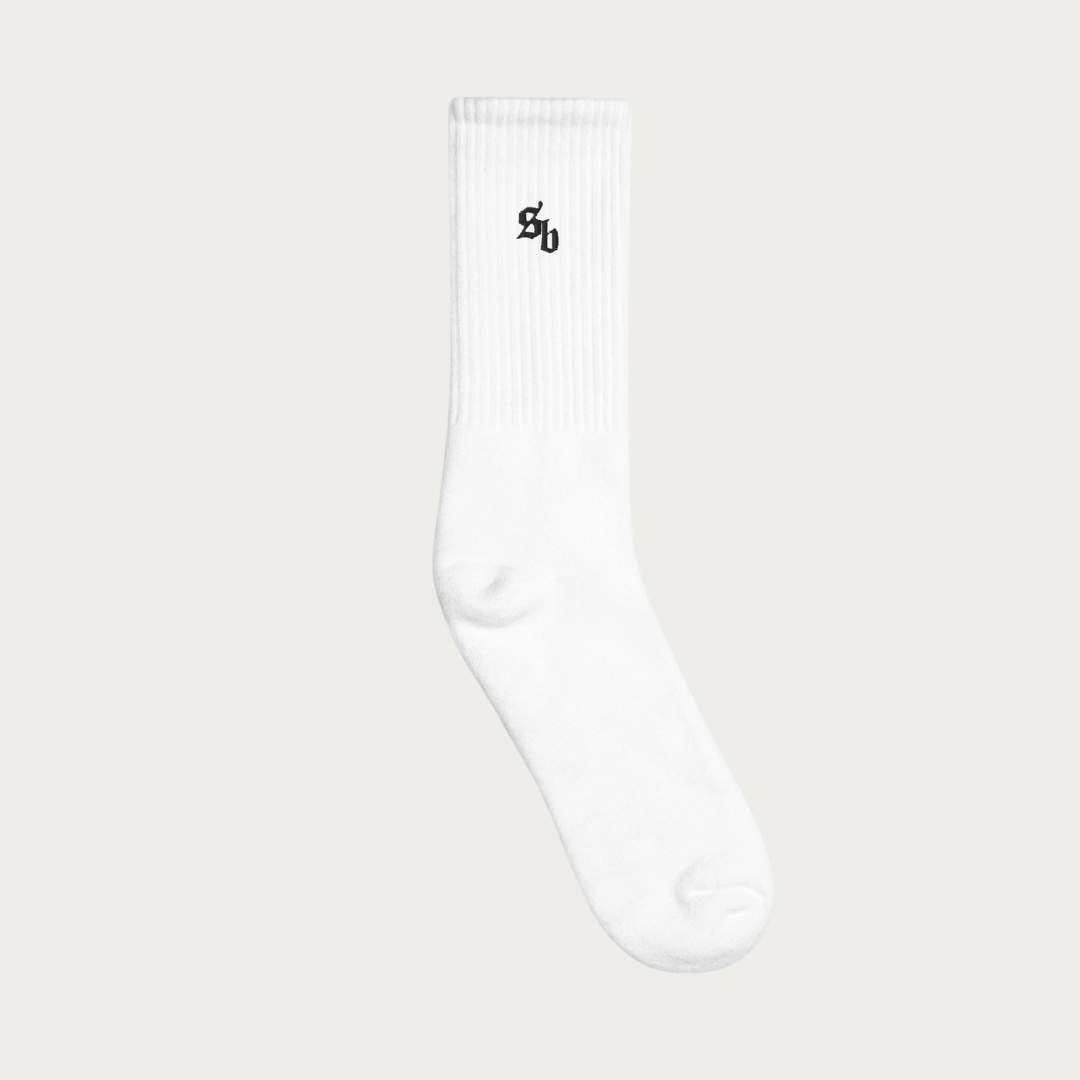 Embroidered SB Logo Socks - Strictly Business Clothing