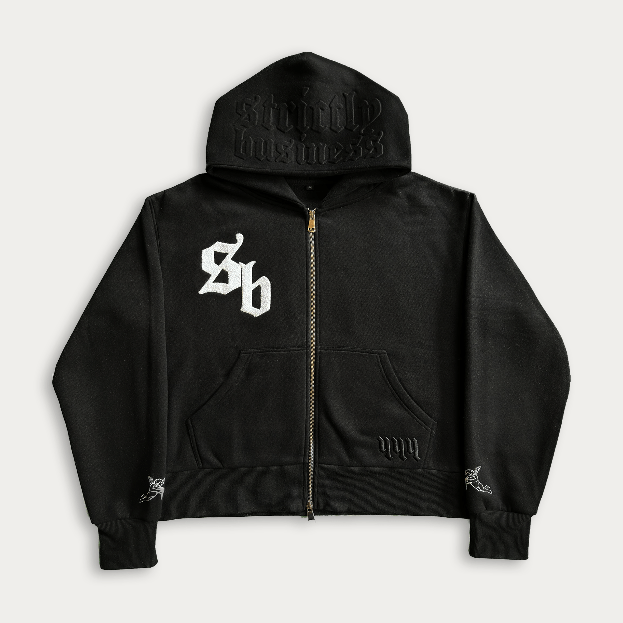 Heaven - Sent Zip - Up Hoodie - Strictly Business Clothing